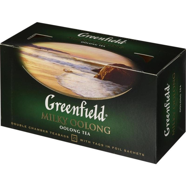 Чай Greenfield Milky oolong черный молочный улун 25 пакетиков