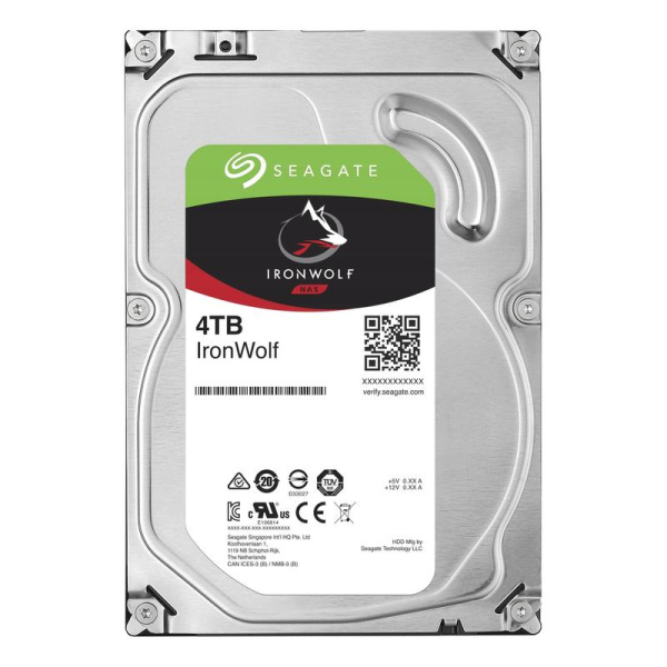 Жесткий диск Seagate IronWolf 4 ТБ (ST4000VN006)