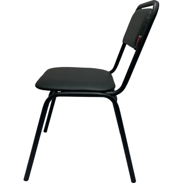 Стул офисный Easy Chair РС42 чёрный (экокожа, металл) Стул офисный Easy Chair РС42 чёрный (экокожа, металл)