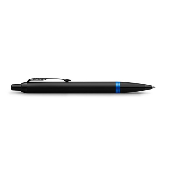 Ручка шариковая Parker IM Professionals Marine Blue BT цвет чернил синий  цвет корпуса черный (артикул производителя 2172941)