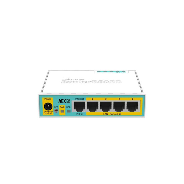 Маршрутизатор MikroTik hEX PoE lite RB750UPr2