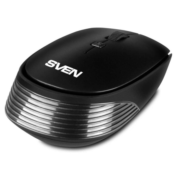 Мышь беспроводная Sven RX-210W черная (SV-020637)