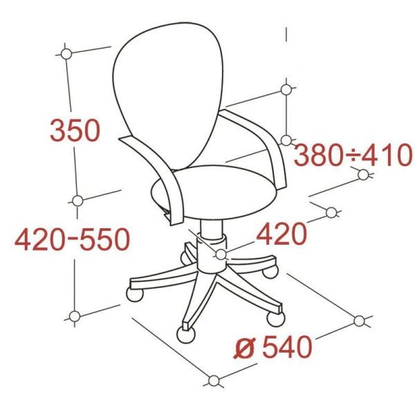 Кресло детское Бюрократ CH-299NX/15-21 черное (сетка/ткань, пластик)