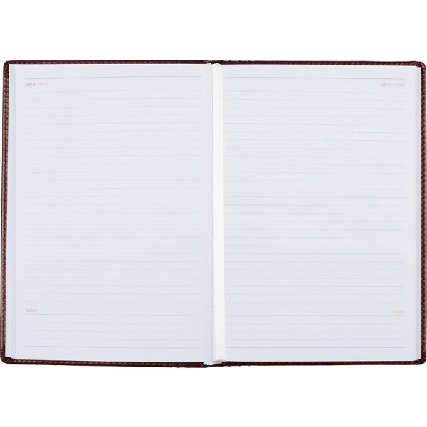 Ежедневник недатированный InFolio Lozanna искусственная кожа А5 160  листов коричневый