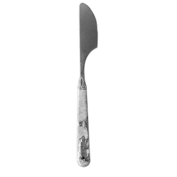 Нож детский Амет Колобок 16.9 см нержавеющая сталь (10 штук в упаковке)