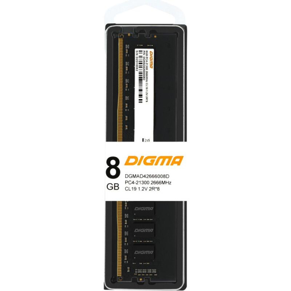 Оперативная память Digma 8 ГБ DGMAD42666008D (DIMM DDR4)