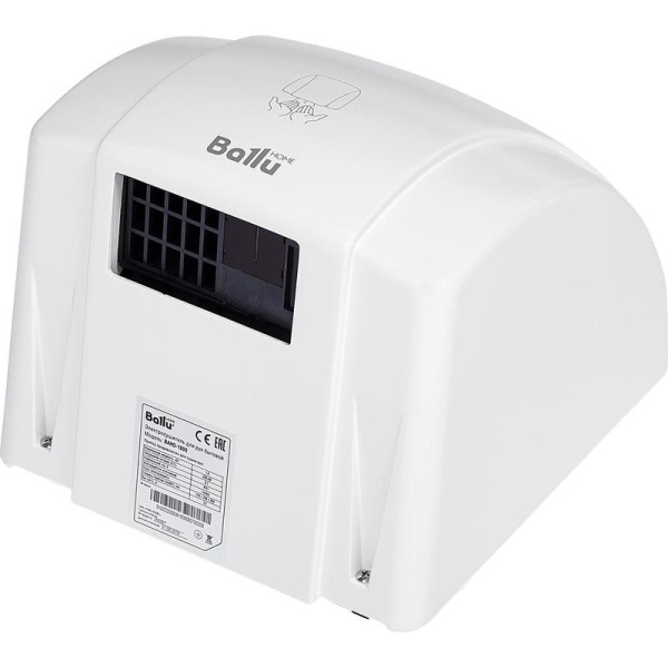 Сушилка для рук электрическая Ballu BAHD-1800 сенсорная белая
