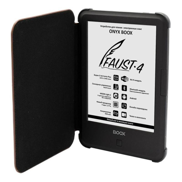 Книга электронная Onyx boox Faust 4 6 дюймов черная