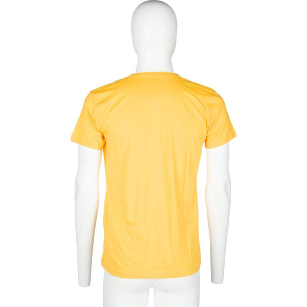 Футболка желтая с коротким рукавом 100% хлопок M (44-46)