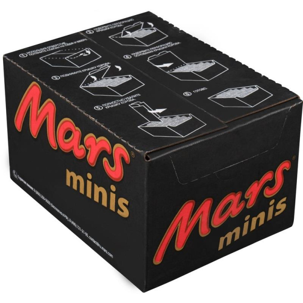 Шоколадные батончики Mars Minis 1 кг