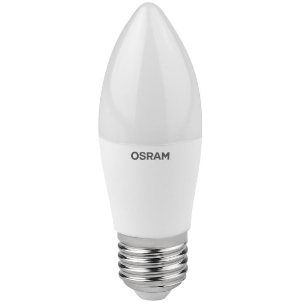 Лампа светодиодная Osram LED Value B свеча 10Вт E27 6500К 800Лм 220В  4058075579590