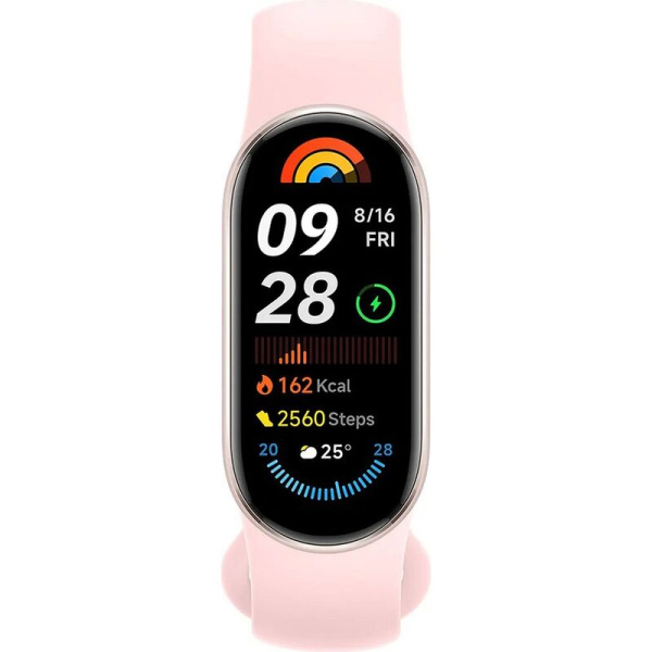 Фитнес-браслет Xiaomi Smart Band 9 розовый (BHR8345GL)