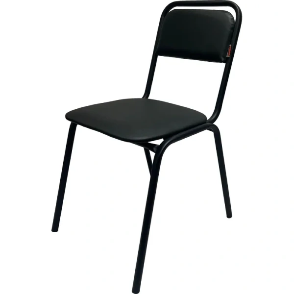 Стул офисный Easy Chair РС42 чёрный (экокожа, металл) Стул офисный Easy Chair РС42 чёрный (экокожа, металл)
