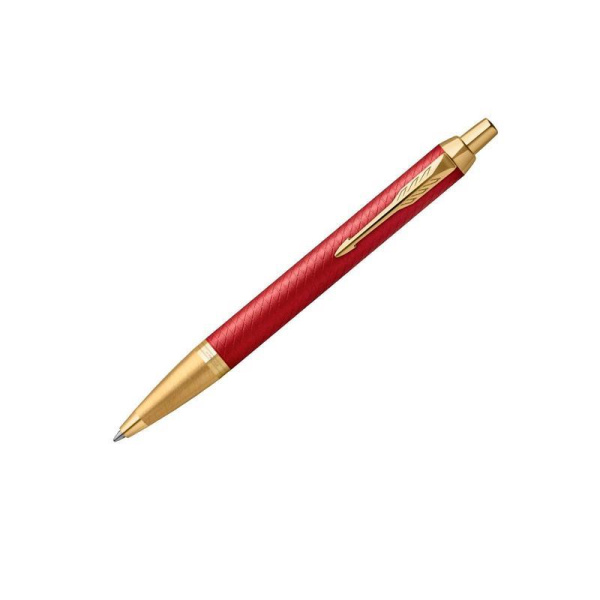 Ручка шариковая Parker IM Premium Red цвет чернил синий цвет корпуса красный (артикул производителя 2143644)