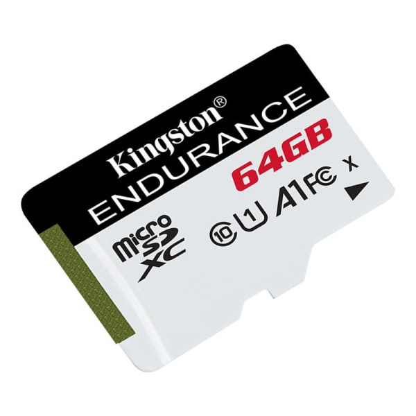 Карта памяти 64 ГБ microSDXC Kingston High Endurance SDCE/64GB Class 10  UHS-I U1 A1