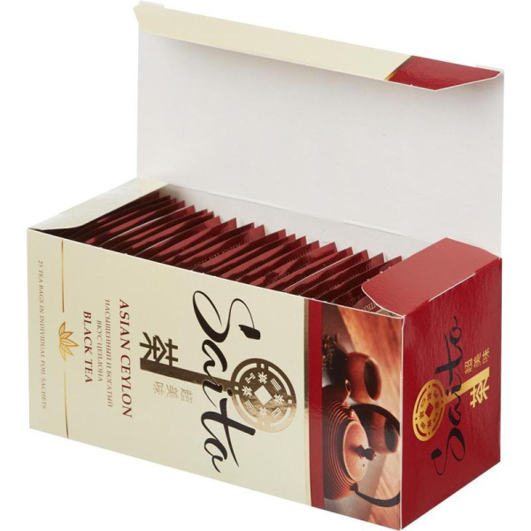 Чай Saito Asian Ceylon черный 25 пакетиков