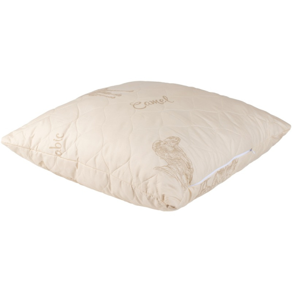 Подушка Эльф Верблюжья шерсть 68х68 см холфитекс/микросатин Подушка Эльф Верблюжья шерсть 68х68 см холфитекс/микросатин