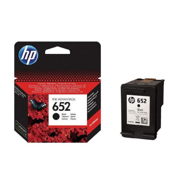 Картридж струйный HP 652 F6V25AE черный оригинальный