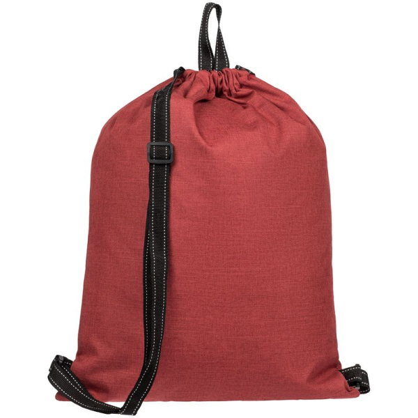 Рюкзак-мешок Molti Melango из полиэстера красного цвета (12449.50)