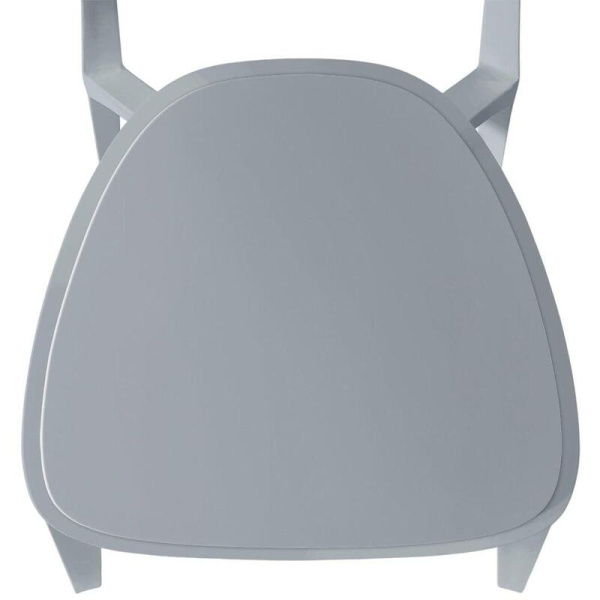 Стул для столовых SHT-S110-P серый (пластик)