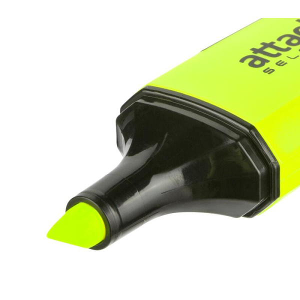 Текстовыделитель Attache Selection Neon Dash желтый (толщина линии 1-5  мм)