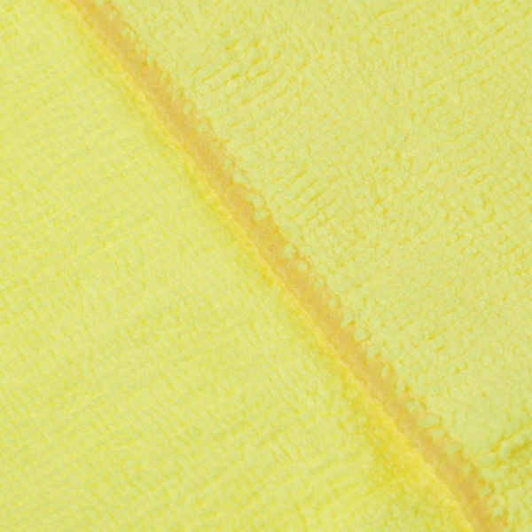 Салфетка хозяйственная ЭкоКоллекция микрофибра 30x30 см желтая (300 г/м2)