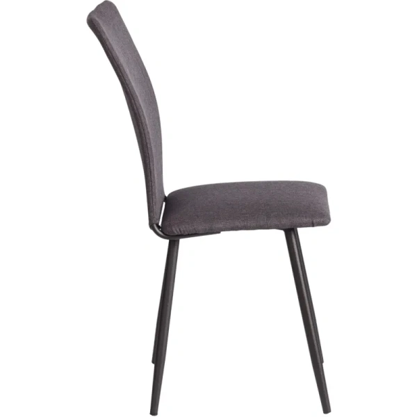 Стул обеденный Комус Мебель Fabbi тёмно-серый (ткань, металл) Стул обеденный Комус Мебель Fabbi тёмно-серый (ткань, металл)
