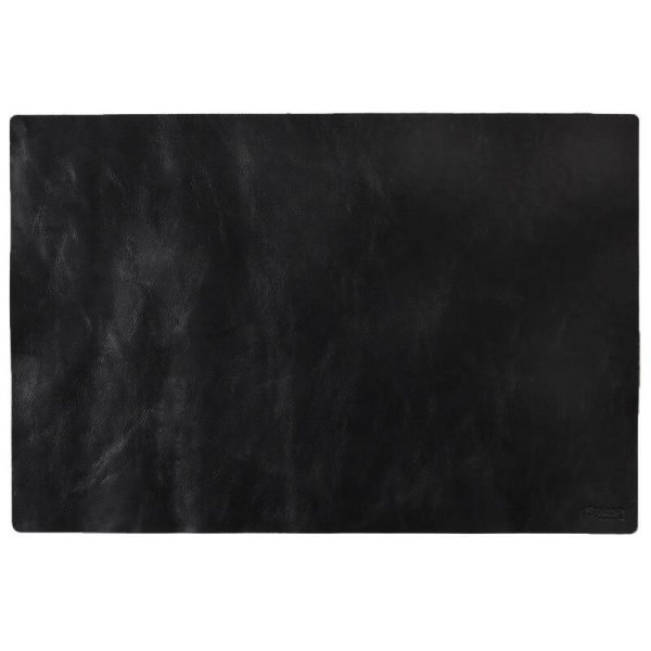 Коврик на стол Комус 400x600 мм черный (из натуральной кожи)