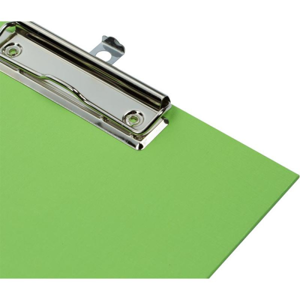 Папка-планшет с зажимом Комус A4 светло-зеленая