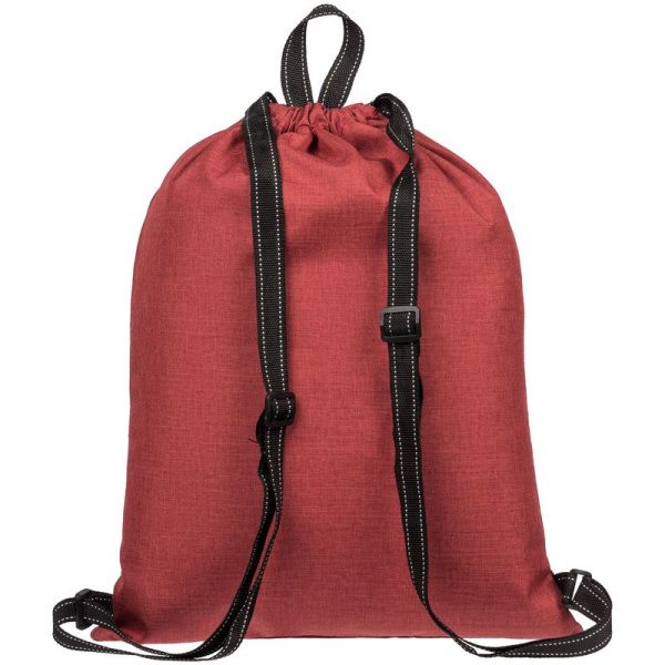 Рюкзак-мешок Molti Melango из полиэстера красного цвета (12449.50)