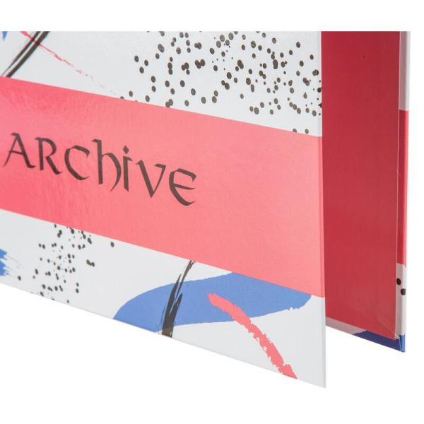 Папка-регистратор 75 мм Attache Archive розовая