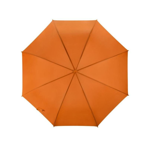 Зонт-трость Яркость полуавтомат оранжевый (907016)