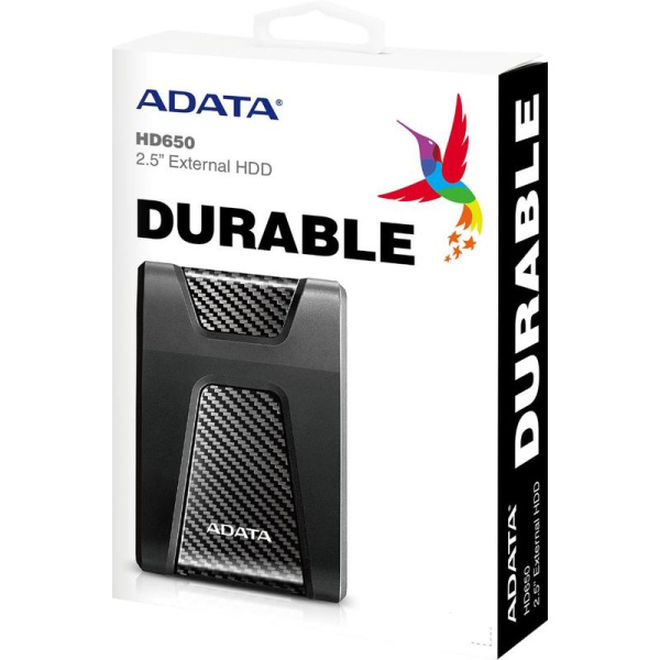 Внешний жесткий диск HDD A-DATA HD650 4 Тб (AHD650-4TU31-CBK)