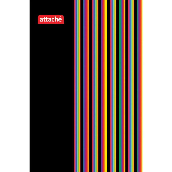 Блокнот Attache А7 40 листов разноцветный в клетку на спирали (70х105 мм)