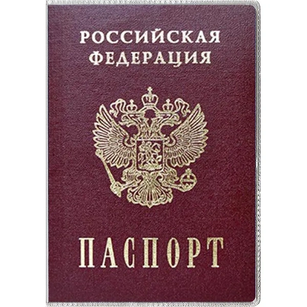 Обложка для паспорта Dpskanc ПВХ прозрачная Обложка для паспорта Dpskanc ПВХ прозрачная