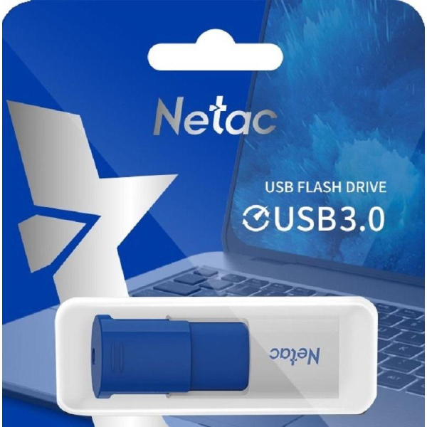 Флешка USB 3.0 64 ГБ Netac U182 (NT03U182N-064G-30BL)