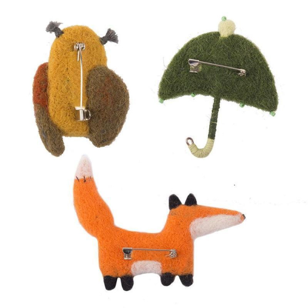 Набор для валяния игрушки Woolla Шерстяной креатив Осенний набор