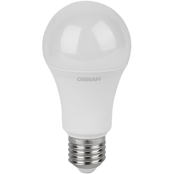 Лампа светодиодная Osram LED Value A груша 12Вт E27 3000K 960Лм 220В  4058075578975