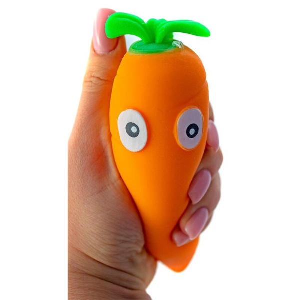 Игрушка-антистресс (сквиш) Озорная Морковка