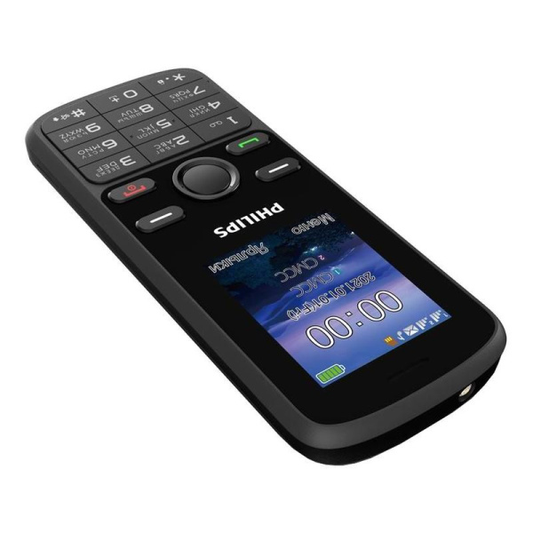 Мобильный телефон Philips E111 Xenium черный