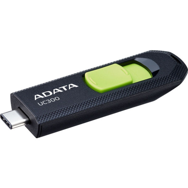 Флешка USB 3.0 64 ГБ Adata UC300 (ACHO-UC300-64G-RBK/GN)