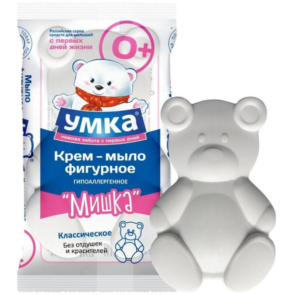 Мыло туалетное детское Мишка Умка 60 г