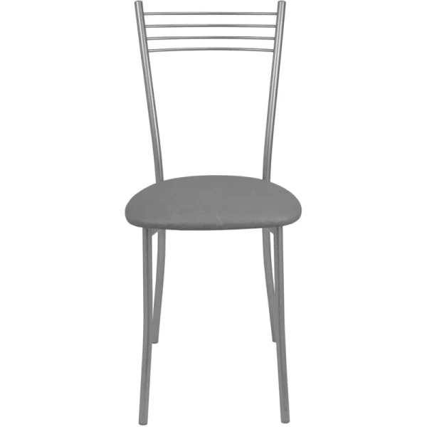 Стул обеденный Хлоя АС серый (искусственная кожа, металл) Стул обеденный Хлоя АС серый (искусственная кожа, металл)