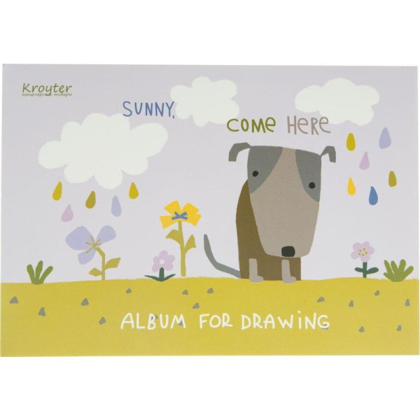Альбом для рисования Kroyter Аnimals А5 40 листов