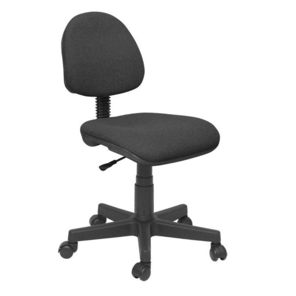 Кресло офисное Астек черное (ткань, пластик)