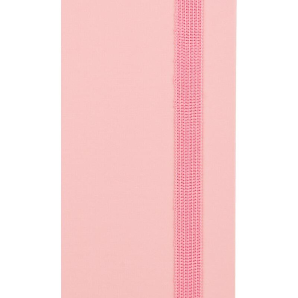 Ежедневник недатированный Attache Акварель 7БЦ А5 128 листов розовый с  фиксирующей резинкой