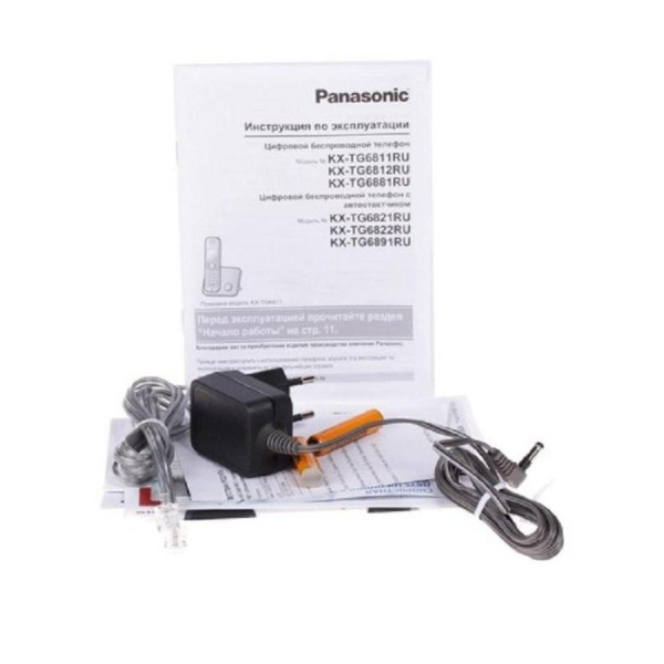 Радиотелефон Panasonic KX-TG6811RUB