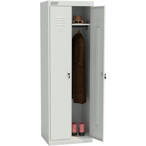 Шкаф для одежды металлический ШРК-22-800 2 отделения