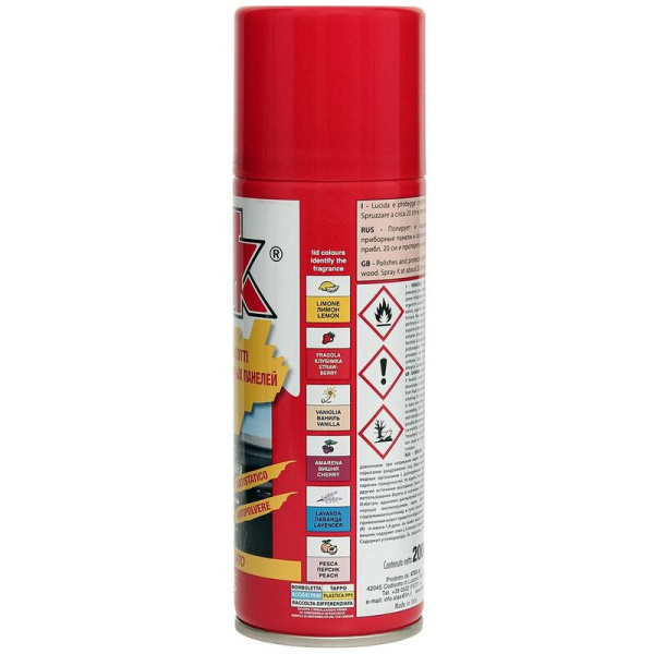 Полироль универсальный Plak Клубника 200 мл Полироль универсальный Plak Клубника 200 мл