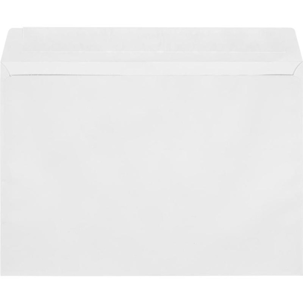 Конверт почтовый Ecopost C4 (229x324 мм) белый удаляемая лента (250 штук в упаковке)